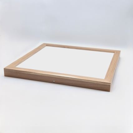 Brilagi - LED Koupelnové stropní svítidlo WOODY FRAME LED/50W/230V 60x60 cm IP44 dub