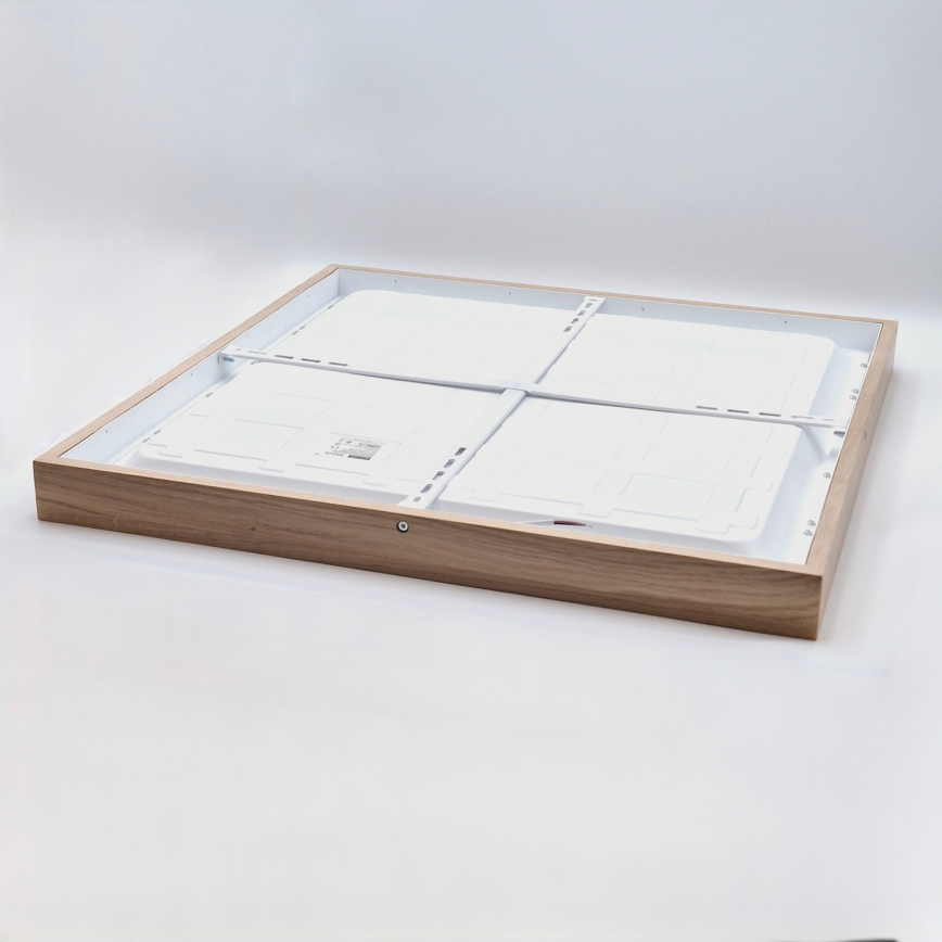 Brilagi - LED Koupelnové stropní svítidlo WOODY FRAME LED/50W/230V 60x60 cm IP44 dub