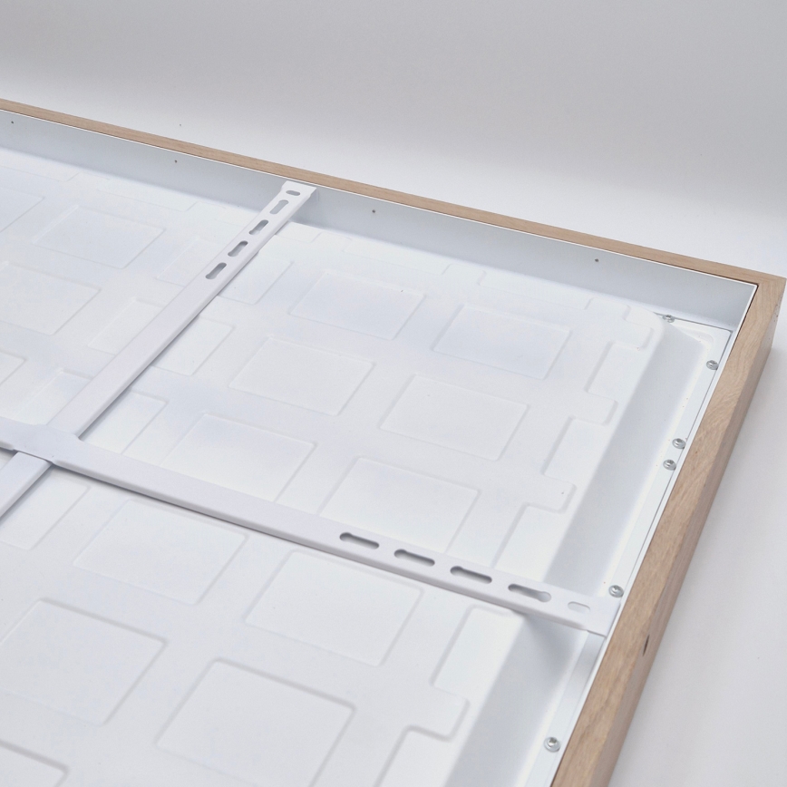 Brilagi - LED Koupelnové stropní svítidlo WOODY FRAME LED/50W/230V 60x60 cm IP44 dub