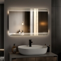 Brilagi - LED Koupelnové zrcadlo MELZO LED/30W/230V 60x90 cm IP44 CRI 90 stmívatelné + CCT
