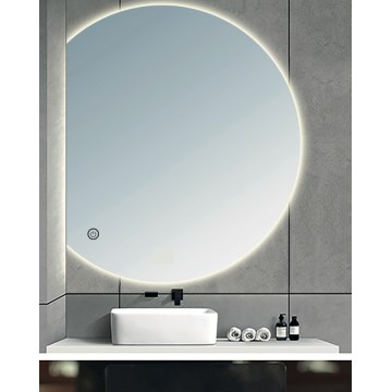Brilagi - LED Koupelnové zrcadlo MEZZO LED/25W/230V 80x70 cm IP44 CRI 90 stmívatelné + CCT