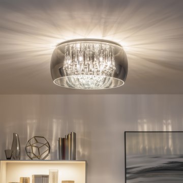 Brilagi - LED Křišťálové stropní svítidlo JEWEL 6xG9/42W/230V pr. 50 cm
