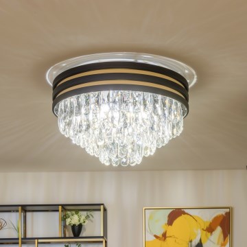 Brilagi - LED Křišťálové stropní svítidlo MIRAGE 6xE14/40W/230V pr. 48 cm