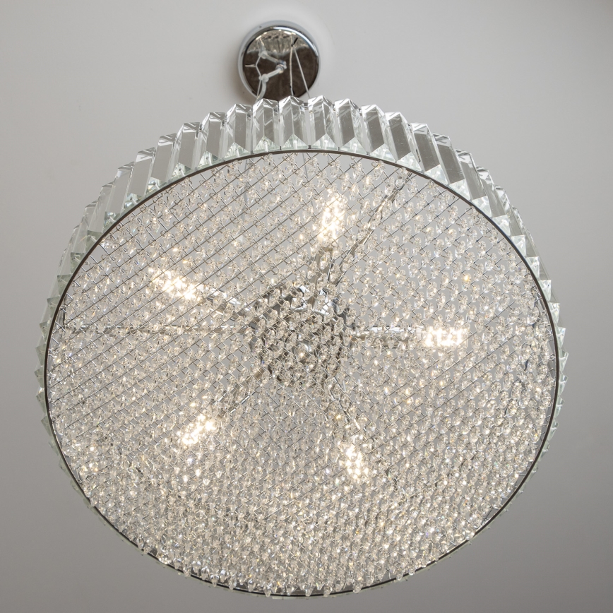 Brilagi - LED Křišťálový lustr na lanku GLAMOUR 5xG9/42W/230V