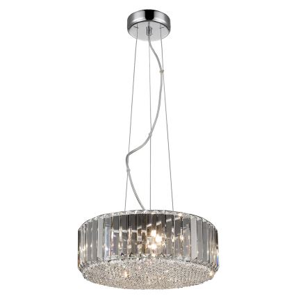 Brilagi - LED Křišťálový lustr na lanku GLAMOUR 5xG9/42W/230V