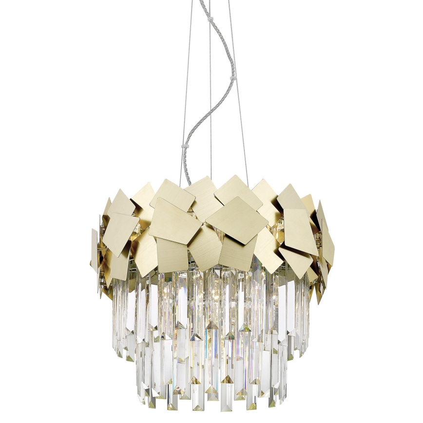 Brilagi - LED Křišťálový lustr na lanku MIRAGE 5xE14/40W/230V