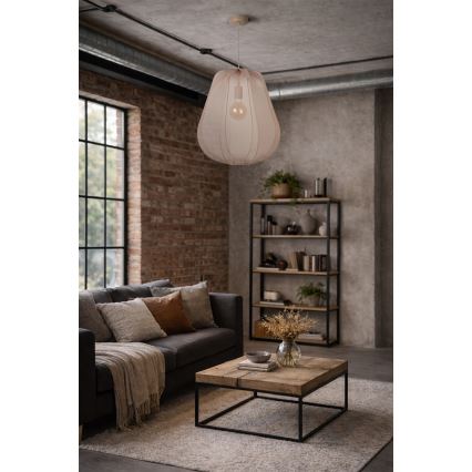 Brilagi - LED Lustr na lanku ARVEN 1xE27/8W/230V pr. 37 cm béžová