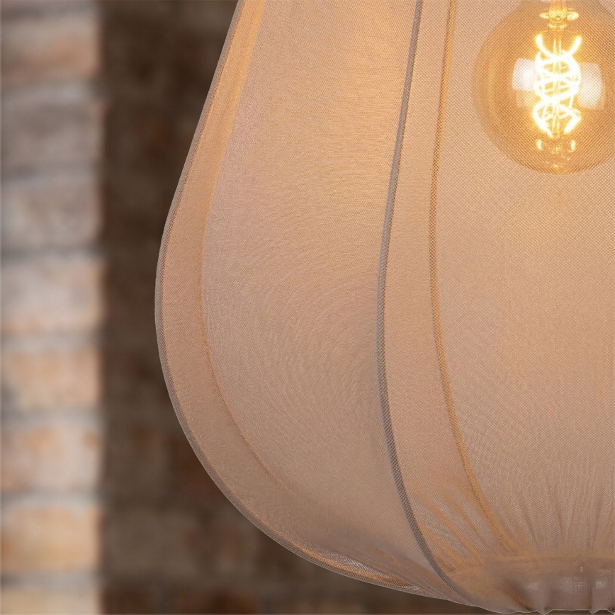 Brilagi - LED Lustr na lanku ARVEN 1xE27/8W/230V pr. 37 cm béžová