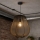 Brilagi - LED Lustr na lanku ARVEN 1xE27/8W/230V pr. 37 cm černá
