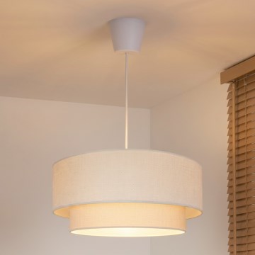 Brilagi - LED Lustr na lanku BOHO ECO 1xE27/10W/230V pr. 40 cm krémová