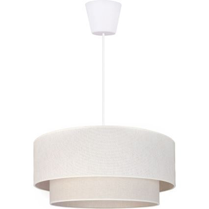 Brilagi - LED Lustr na lanku BOHO ECO 1xE27/10W/230V pr. 40 cm krémová