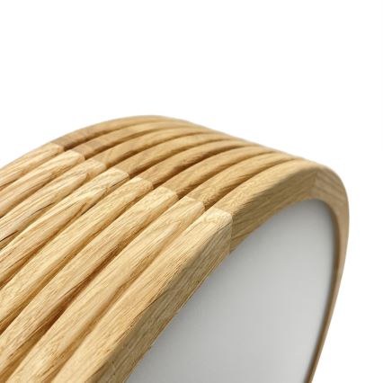Brilagi - LED Lustr na lanku CARVALHO MODERN 2xE27/60W/230V dub pr. 37,5 cm
