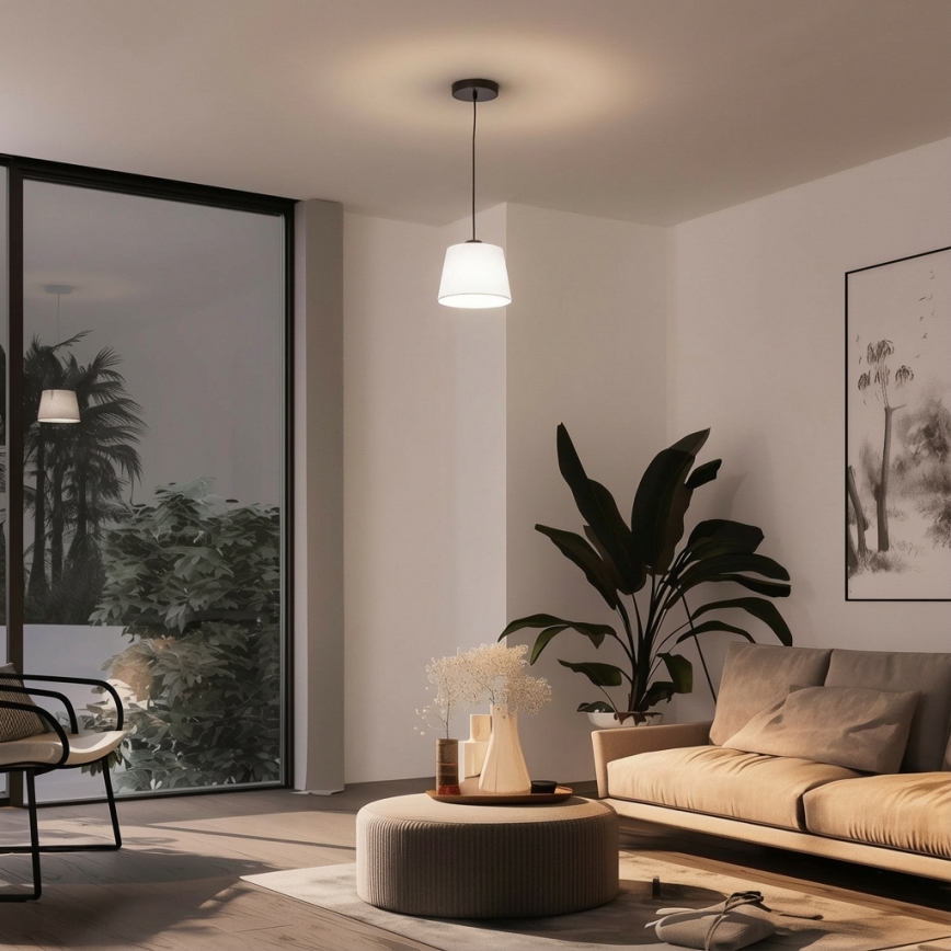 Brilagi - LED Lustr na lanku CERIA 1xE27/40W/230V pr. 20,5 cm bílá