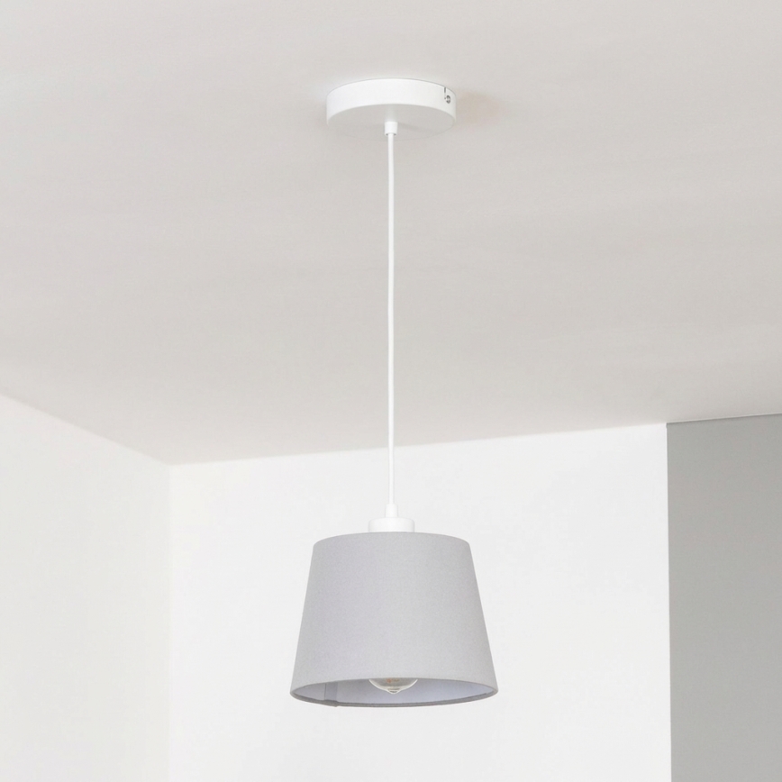 Brilagi - LED Lustr na lanku CERIA 1xE27/40W/230V pr. 20,5 cm šedá
