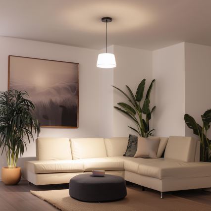 Brilagi - LED Lustr na lanku CERIA 1xE27/40W/230V pr. 25 cm bílá