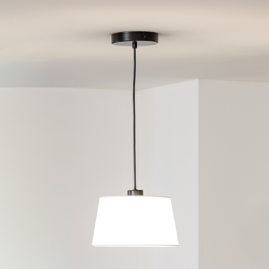Brilagi - LED Lustr na lanku CERIA 1xE27/40W/230V pr. 25 cm bílá