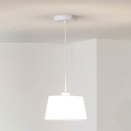 Brilagi - LED Lustr na lanku CERIA 1xE27/40W/230V pr. 25 cm bílá