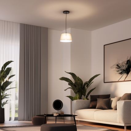 Brilagi - LED Lustr na lanku CERIA 1xE27/40W/230V pr. 25 cm šedá