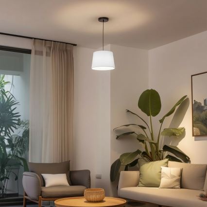 Brilagi - LED Lustr na lanku CERIA 1xE27/40W/230V pr. 30 cm bílá