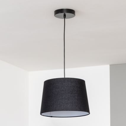 Brilagi - LED Lustr na lanku CERIA 1xE27/40W/230V pr. 30 cm černá