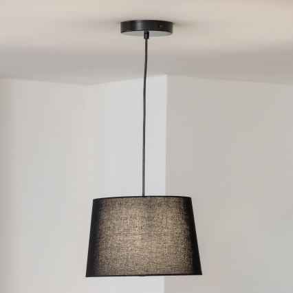 Brilagi - LED Lustr na lanku CERIA 1xE27/40W/230V pr. 30 cm černá