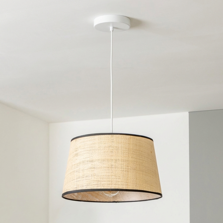Brilagi - LED Lustr na lanku CERIA 1xE27/40W/230V pr. 35 cm béžová