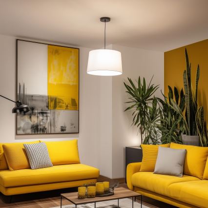 Brilagi - LED Lustr na lanku CERIA 1xE27/40W/230V pr. 45 cm bílá