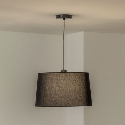 Brilagi - LED Lustr na lanku CERIA 1xE27/40W/230V pr. 45 cm černá