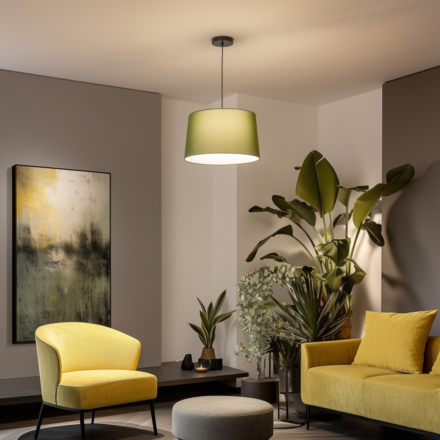 Brilagi - LED Lustr na lanku CERIA 1xE27/40W/230V pr. 45 cm zelená