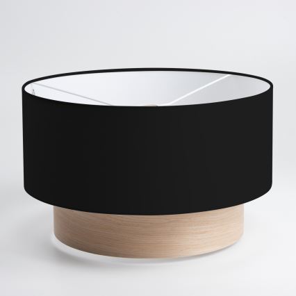 Brilagi - LED Lustr na lanku CERIA 1xE27/40W/230V pr. 50 cm černá/béžová