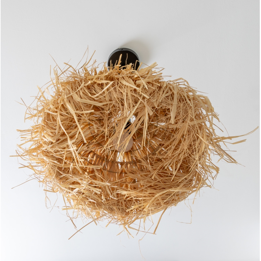 Brilagi - LED Lustr na lanku CERIA BOHO 1xE27/40W/230V pr. 40 cm rafie