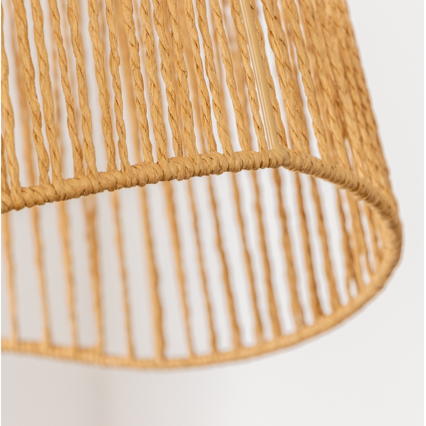 Brilagi - LED Lustr na lanku CERIA BOHO 1xE27/40W/230V pr. 50 cm hnědá