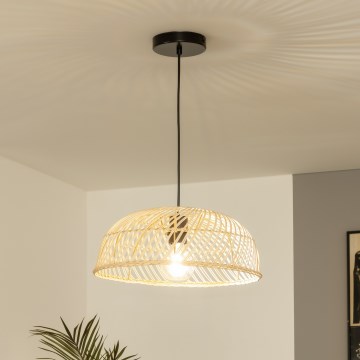 Brilagi - LED Lustr na lanku CERIA BOHO 1xE27/40W/230V pr. 60 cm ratan