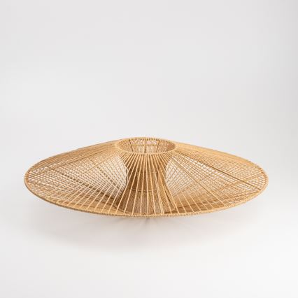 Brilagi - LED Lustr na lanku CERIA BOHO 1xE27/40W/230V pr. 70 cm bílá/hnědá