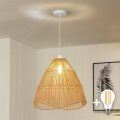 Brilagi - LED Lustr na lanku CERIA BOHO 1xE27/40W/230V pr. 70 cm hnědá