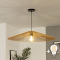 Brilagi - LED Lustr na lanku CERIA BOHO 1xE27/40W/230V pr. 90 cm hnědá