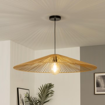 Brilagi - LED Lustr na lanku CERIA BOHO 1xE27/40W/230V pr. 90 cm hnědá