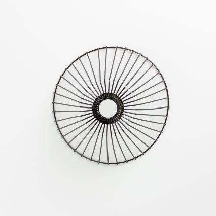 Brilagi - LED Lustr na lanku CERIA WIRE 1xE27/40W/230V pr. 30 cm černá