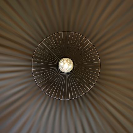 Brilagi - LED Lustr na lanku CERIA WIRE 1xE27/40W/230V pr. 38 cm černá