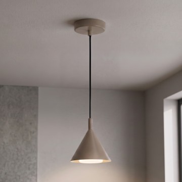 BRILAGI - LED Lustr na lanku CONE SINGLE 1xGX53/15W/230V béžová