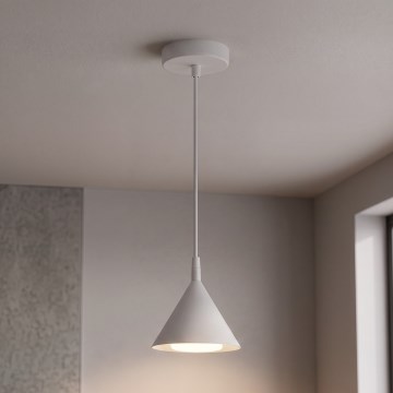 BRILAGI - LED Lustr na lanku CONE SINGLE 1xGX53/15W/230V bílá