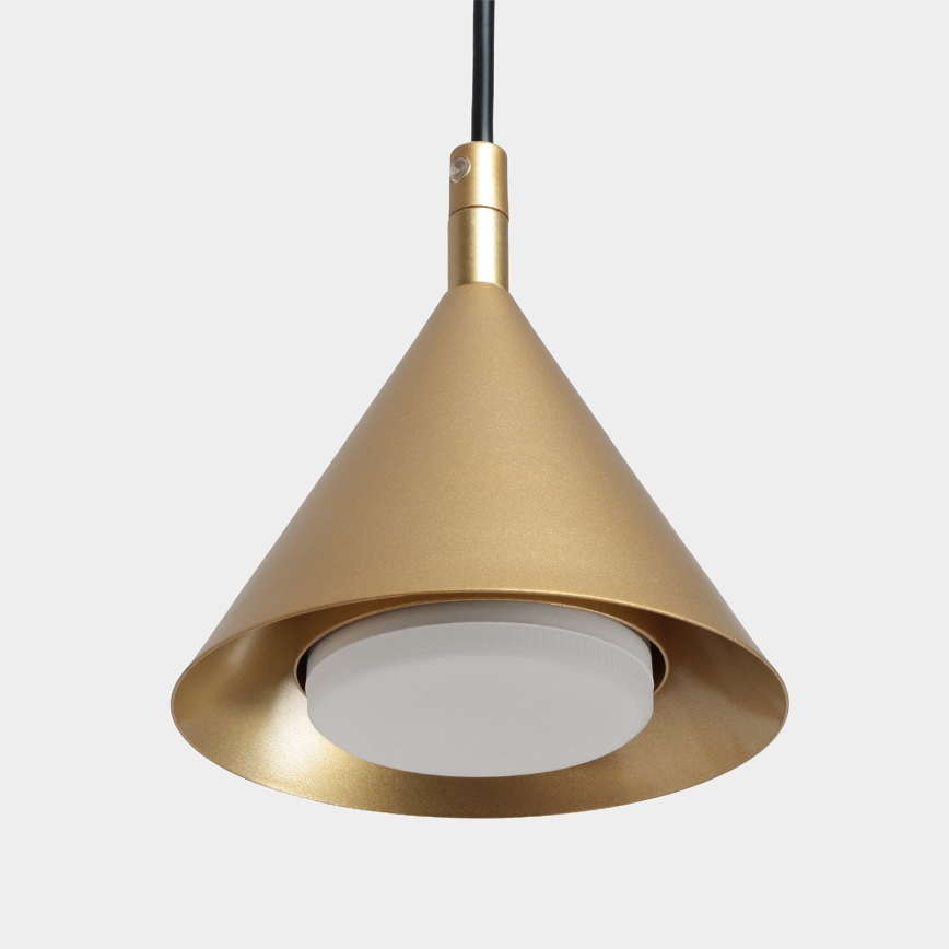 BRILAGI - LED Lustr na lanku CONE SINGLE 1xGX53/15W/230V zlatá