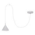 BRILAGI - LED Lustr na lanku CONE SINGLE SPIDER 1xGX53/15W/230V bílá
