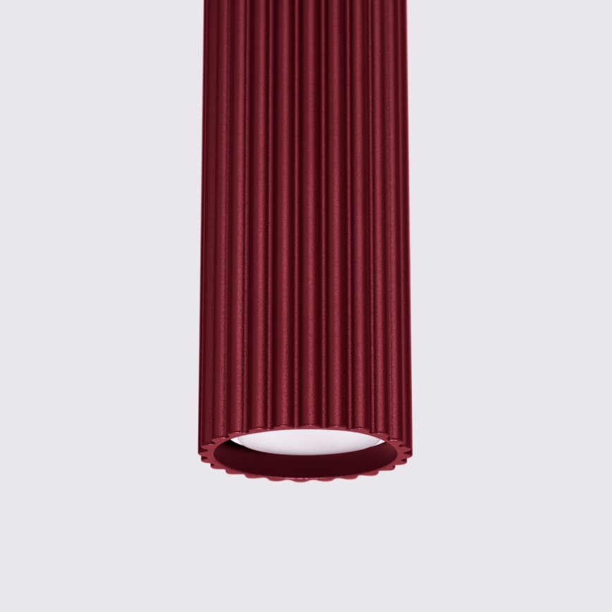 Brilagi - LED Lustr na lanku CRESTO 1xGU10/10W/230V burgundy