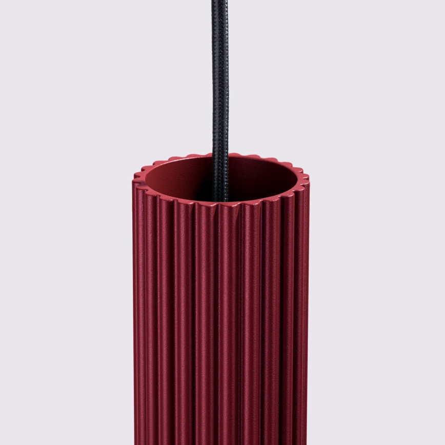 Brilagi - LED Lustr na lanku CRESTO 1xGU10/10W/230V burgundy