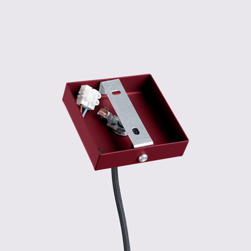 Brilagi - LED Lustr na lanku CRESTO 1xGU10/10W/230V burgundy