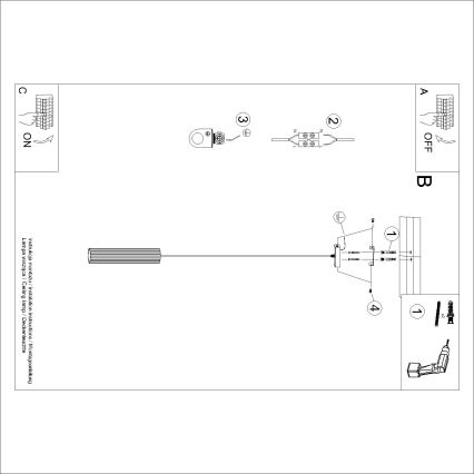 Brilagi - LED Lustr na lanku CRESTO 1xGU10/10W/230V červená