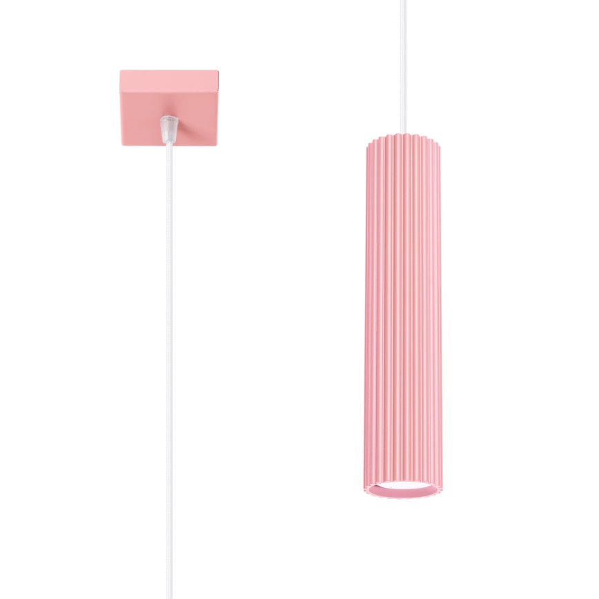 Brilagi - LED Lustr na lanku CRESTO 1xGU10/10W/230V růžová