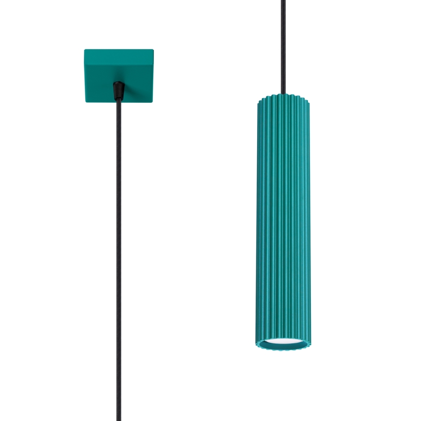 Brilagi - LED Lustr na lanku CRESTO 1xGU10/10W/230V tyrkysová