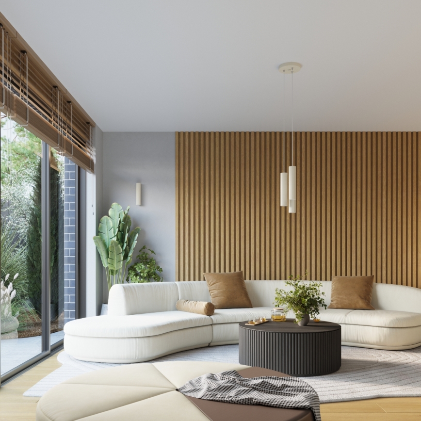 Brilagi - LED Lustr na lanku CRESTO 3xGU10/10W/230V krémová